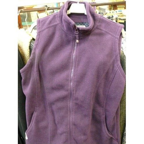 352 - WOMENS CLOTHING, INC LOVELY PURPLE M&S COAT.