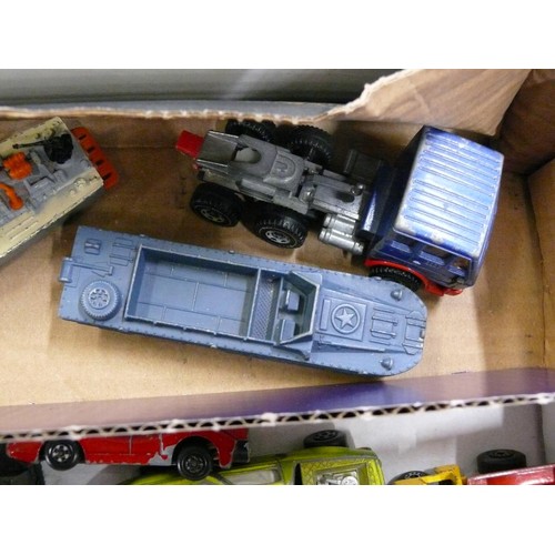 364 - COLLECTABLE VINTAGE DIE-CAST VEHICLES. INC CORGI, DINKY, MATCHBOX