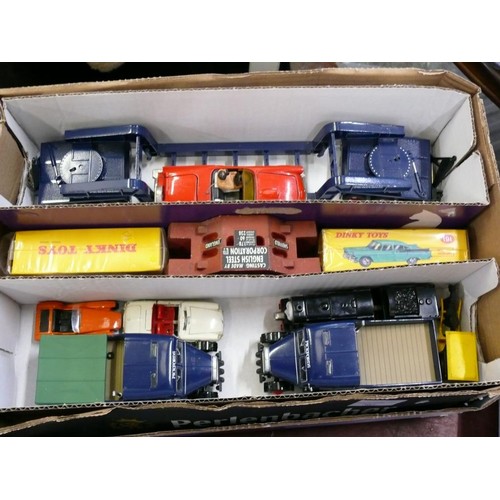 365 - COLLECTABLE VINTAGE DIE-CAST VEHICLES. INC CORGI, THOMAS BY MATTEL, DINKY [INC 2 IN BOXES]