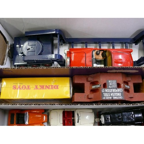 365 - COLLECTABLE VINTAGE DIE-CAST VEHICLES. INC CORGI, THOMAS BY MATTEL, DINKY [INC 2 IN BOXES]