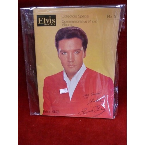 391 - ELVIS COLLECTORS SPECIAL COMMEMORATIVE PHOTO ALBUM. No 3