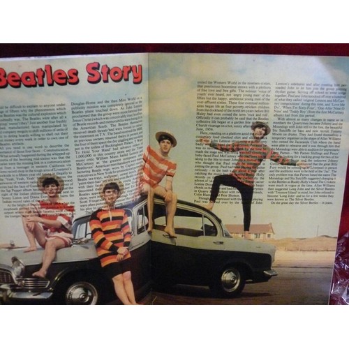 393 - THE BEATLES 20TH YEAR SOUVENIR BOOK.