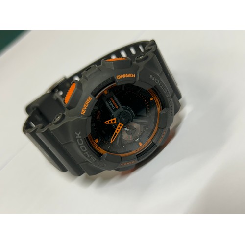 32 - CASIO G-Shock Analog-Digital 'Black' GA-110TS