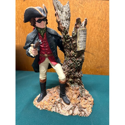 8 - ROYAL DOULTON RESIN FIGURE OF DICK TURPIN