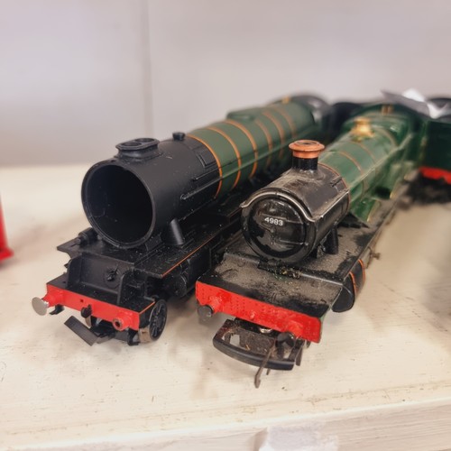 87 - TRI-ANG GREAT WESTERN 4983 LOCO PLUS  HORNBY 60163 (AS FOUND)