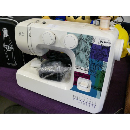 108 - JOHN LEWIS SEWING MACHINE JL150Y WITH FOOT PEDAL