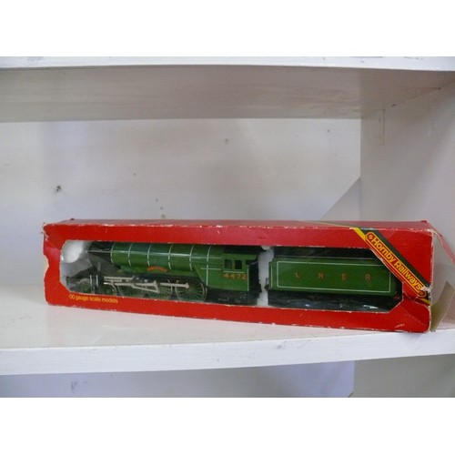 93 - HORNBY LNER OO SCALE FLYING SCOTSMAN MODEL WITH ORIGINAL BOX