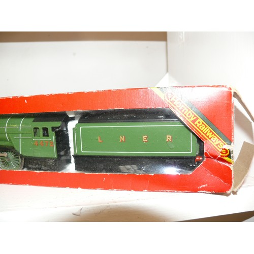 93 - HORNBY LNER OO SCALE FLYING SCOTSMAN MODEL WITH ORIGINAL BOX