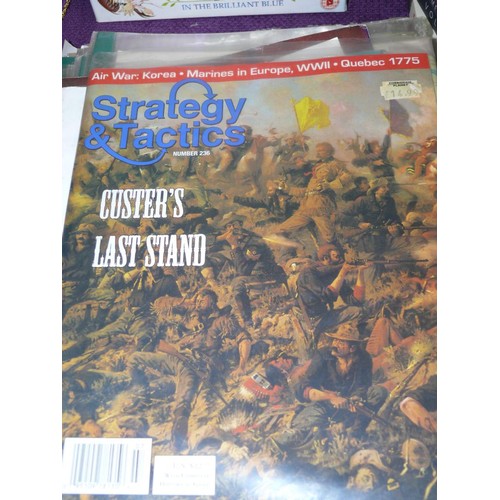 144 - QUANTITY OF ROLE-PLAY MAGAZINES TO INCLUDE REFERENCE SHEETS TO STARSHIP COMBAT 5, STRATEGY AND TACTI... 