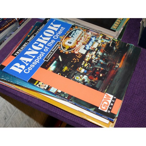 146 - QUANTITY OF ROLE-PLAY MAGAZINES TO INCLUDE BANGKOK CESSPOOL OF THE ORIENT, SPRAWL SITES, THIEVES OF ... 