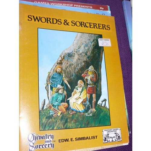 146 - QUANTITY OF ROLE-PLAY MAGAZINES TO INCLUDE BANGKOK CESSPOOL OF THE ORIENT, SPRAWL SITES, THIEVES OF ... 