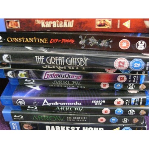 148 - LARGE COLLECTION OF BLU-RAY DVDS