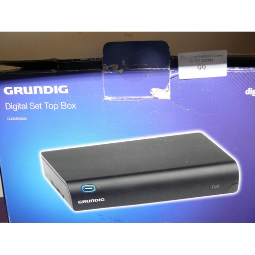 99 - GRUNDIG DIGITAL SET TOP BOX WITH ORIGINAL BOX