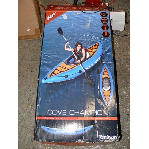 177 - HYDRO FORCE COVE CHAMPION KYAK WITH ORIGINAL BOX