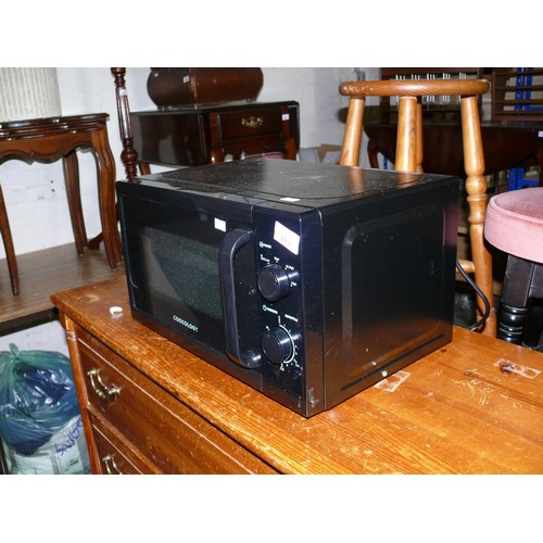 373 - COOKOLOGY  MICROWAVE IN BLACK