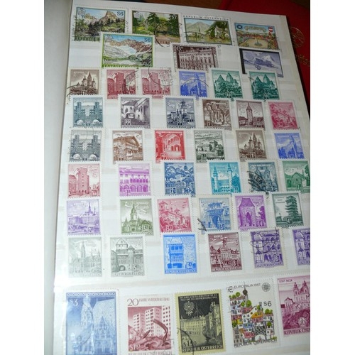 253 - ALBUM OF AUSTRIAN STAMPS