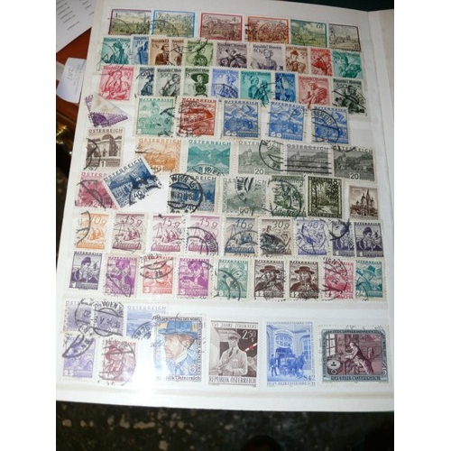 253 - ALBUM OF AUSTRIAN STAMPS