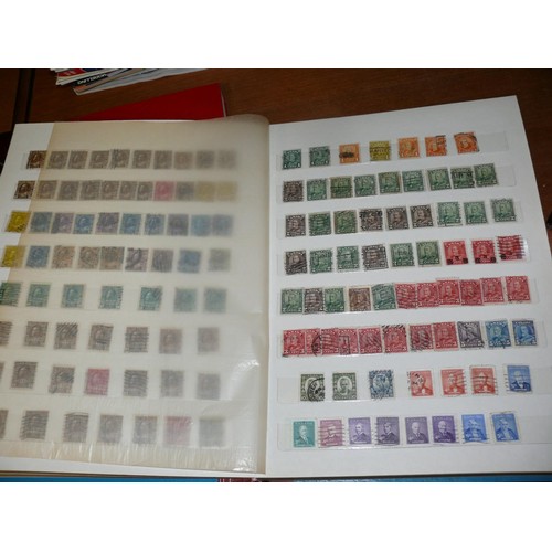 258 - LARGE STAMP ALBUM OF CANADIAN STAMPS