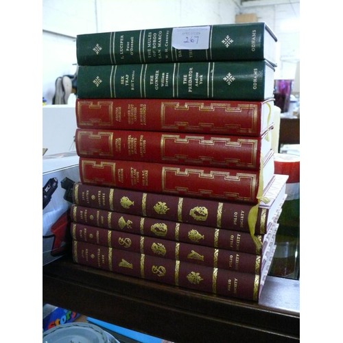 267 - SELECTION OF HARDBACK BOOKS TO INCLUDE 4 BY THE FOLIO SOCIETY