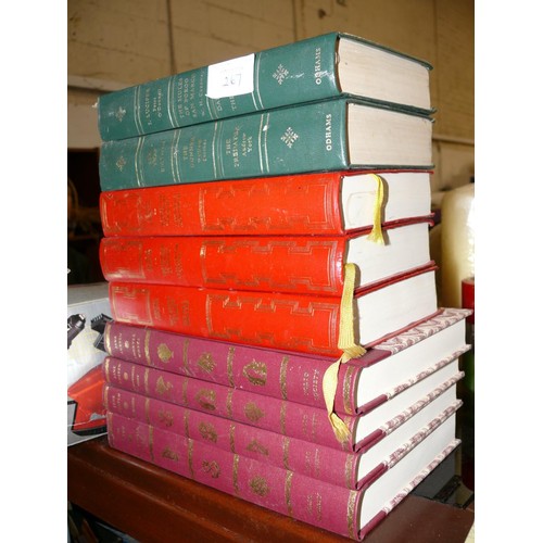 267 - SELECTION OF HARDBACK BOOKS TO INCLUDE 4 BY THE FOLIO SOCIETY