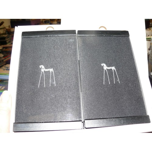 269 - SET OF 4 DESIGNER PHOTO FRAMES BY LEGGY HORSE