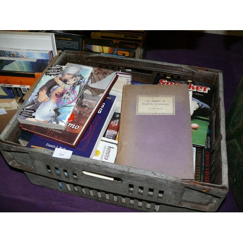 280 - BOX OF GOOD QUALITY MIXED BOOKS