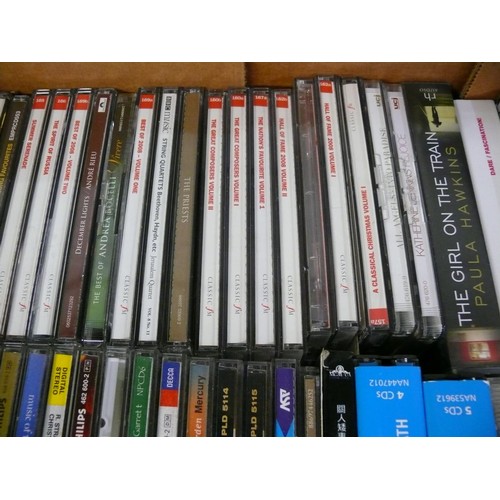 287 - LARGE BOX OF CDS TO INCLUDE FLEETWOOD MAC, TINA TURNER, BRUCE SPRINGSTEEN ETC