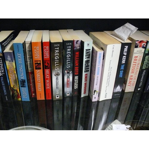 311 - SELECTION OF GOOD QUALITY BOOKS TO INCLUDE PHILLIP KERR, RICHARD CASTLE, IAN TREGILLIS ETC