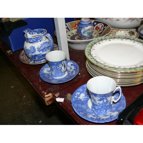 331 - COLLECTION OF ORIENTAL STYLE CHINA TO INCLUDE WEDGWOOD, AYNSLEY, NORITAKE ETC