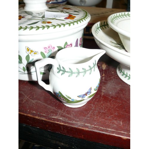 332 - COLLECTION OF PORTMEIRION BOTANICAL GARDEN CHINA TO INCLUDE TUREEN, CAKESTAND, BOWL AND JUG