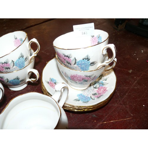 343 - BILTONS MONTFORT FINE BONE CHINA PART TEA SET PLUS ROYAL VALE AND CROWN ROYAL SETS