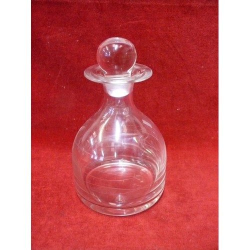 3 - DARTINGTON GLASS DECANTER