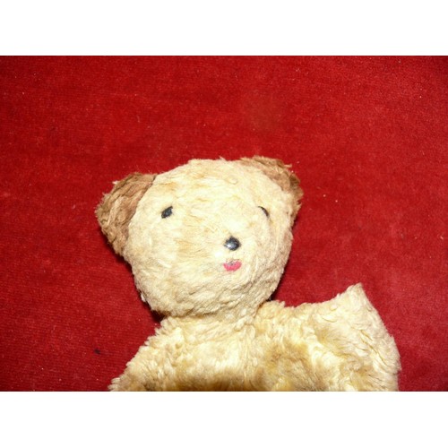 6 - A VINTAGE SOOTY HAND PUPPET AND A SOCK PUPPET NIPPER THE DOG