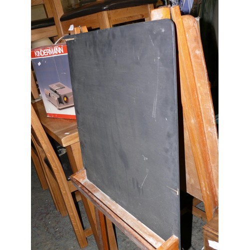 397 - VINTAGE A-FRAME BLACKBOARD/EASEL