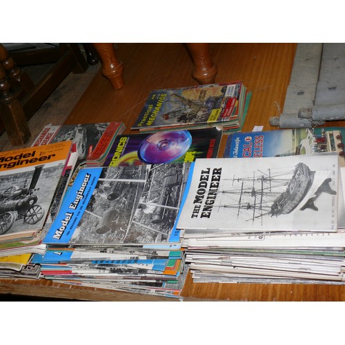 430 - SELECTION OF PRACTICAL MAGAZINES WIRELESS, ELECTRONICS AND MECHANICS PLUS MODEL ENGINEER MAGAZINES