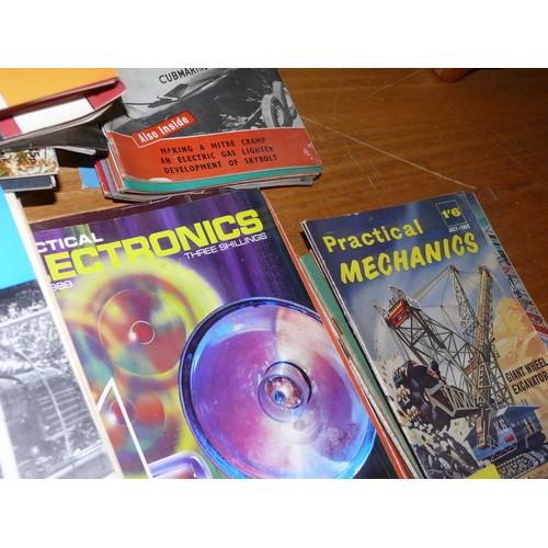 430 - SELECTION OF PRACTICAL MAGAZINES WIRELESS, ELECTRONICS AND MECHANICS PLUS MODEL ENGINEER MAGAZINES