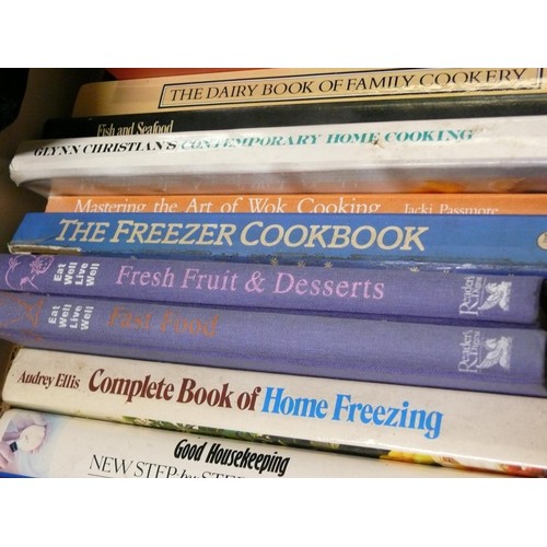 348 - LARGE SELECTION OF COOKERY BOOKS