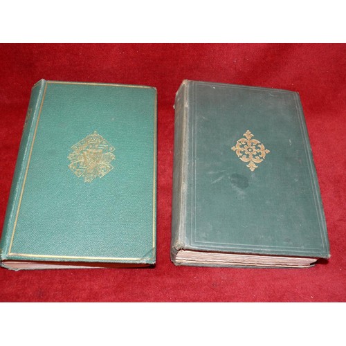 26 - TWO VERY OLD BOOKS THE FIRST EDITION OF LIFE OF LORD CHESTERFIELD BY W.H.CRAIG WITH 28 FULL PAGE ILL... 