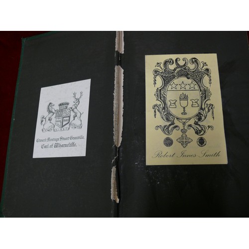 26 - TWO VERY OLD BOOKS THE FIRST EDITION OF LIFE OF LORD CHESTERFIELD BY W.H.CRAIG WITH 28 FULL PAGE ILL... 