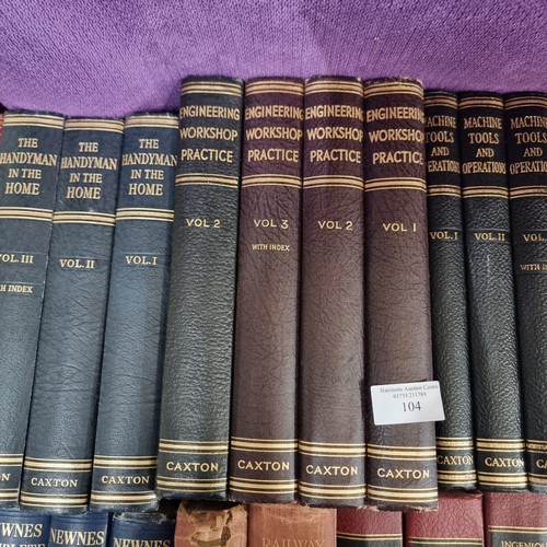 104 - 20 TITLES BY CAXTON PRESS ENGINEERING REFERENCE BOOKS IN CLEAN CONDITION.