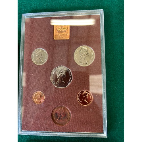 25 - 1973 & 1974 PROOF SETS OF COINS 