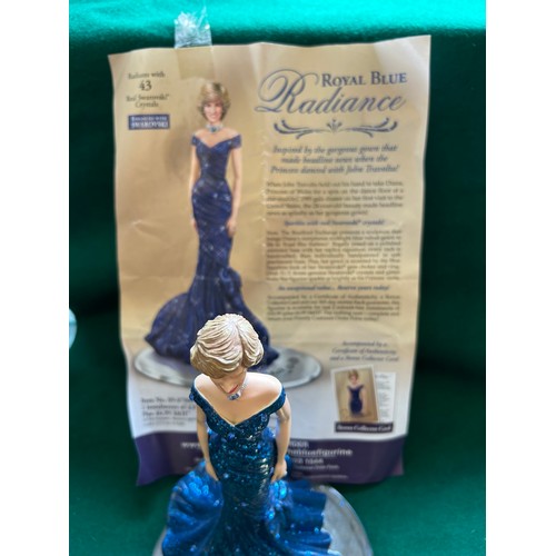 32 - A SWAROVSKI CRYSTAL DIANA PRINCESS OF WALES FIGURE 