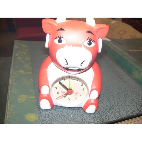 59A - NOVELTY LAUGHING COW ALARM CLOCK