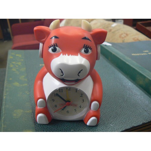 59A - NOVELTY LAUGHING COW ALARM CLOCK