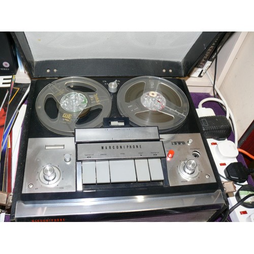 63 - MARCONIPHONE REEL TO REEL PLAYER