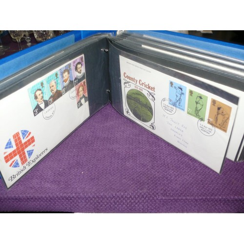 125 - ALBUM OF 80 DIFFERENT 1ST DAY COVERS 1951-2004