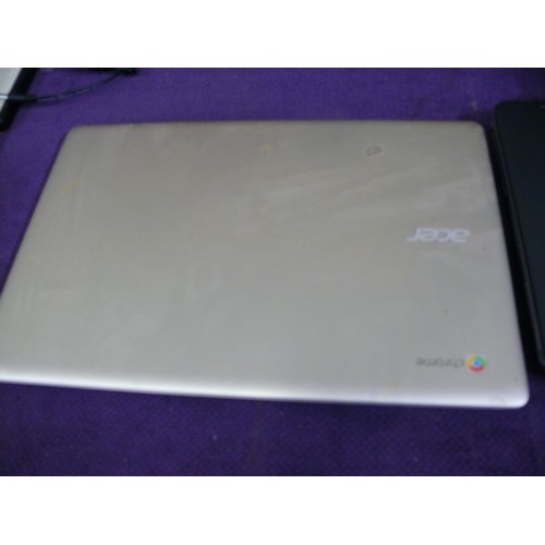 76 - ACER CHROME LAPTOP CB3 431, NO CHARGER