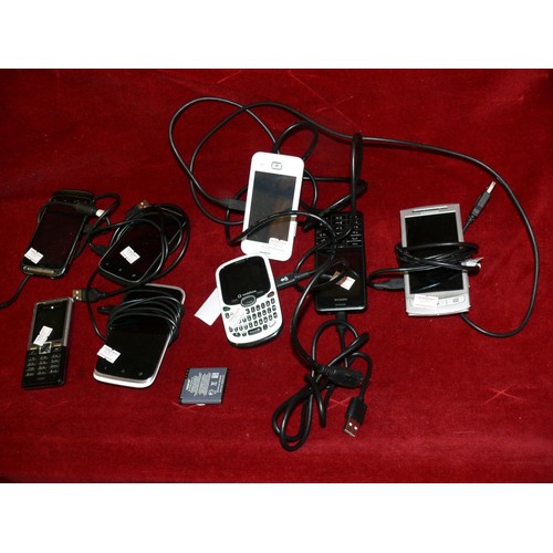 64 - 8 X MOBILE PHONES WITH CHARGERS INCLUDING  NOKIA, SAMSUNG, HTC, SYDNEY