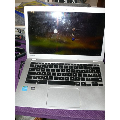 69 - TOSHIBA LAPTOP, MODEL CB30--104 WITH CHARGER