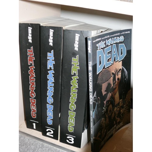 86 - THE WALKING DEAD- VOLUME 25 NO TURNING BACK, COMPENDIUM ONE, TWO AND THREE,